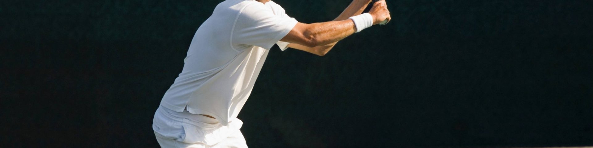 Tennis player playing with Best Tennis Racket